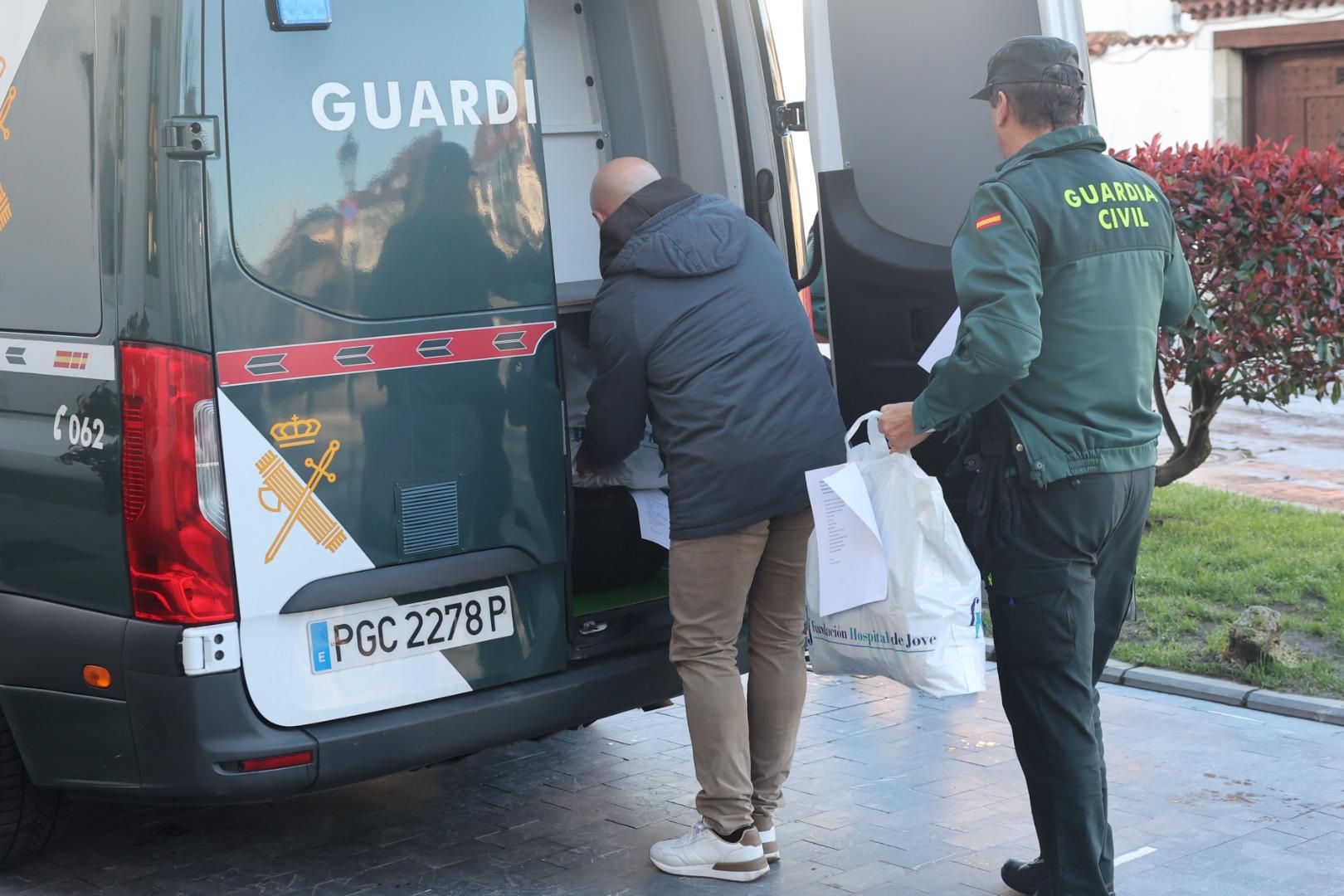 Frente al juez los cuatro detenidos en Asturias por el alijo de droga hallado tras el naufragio