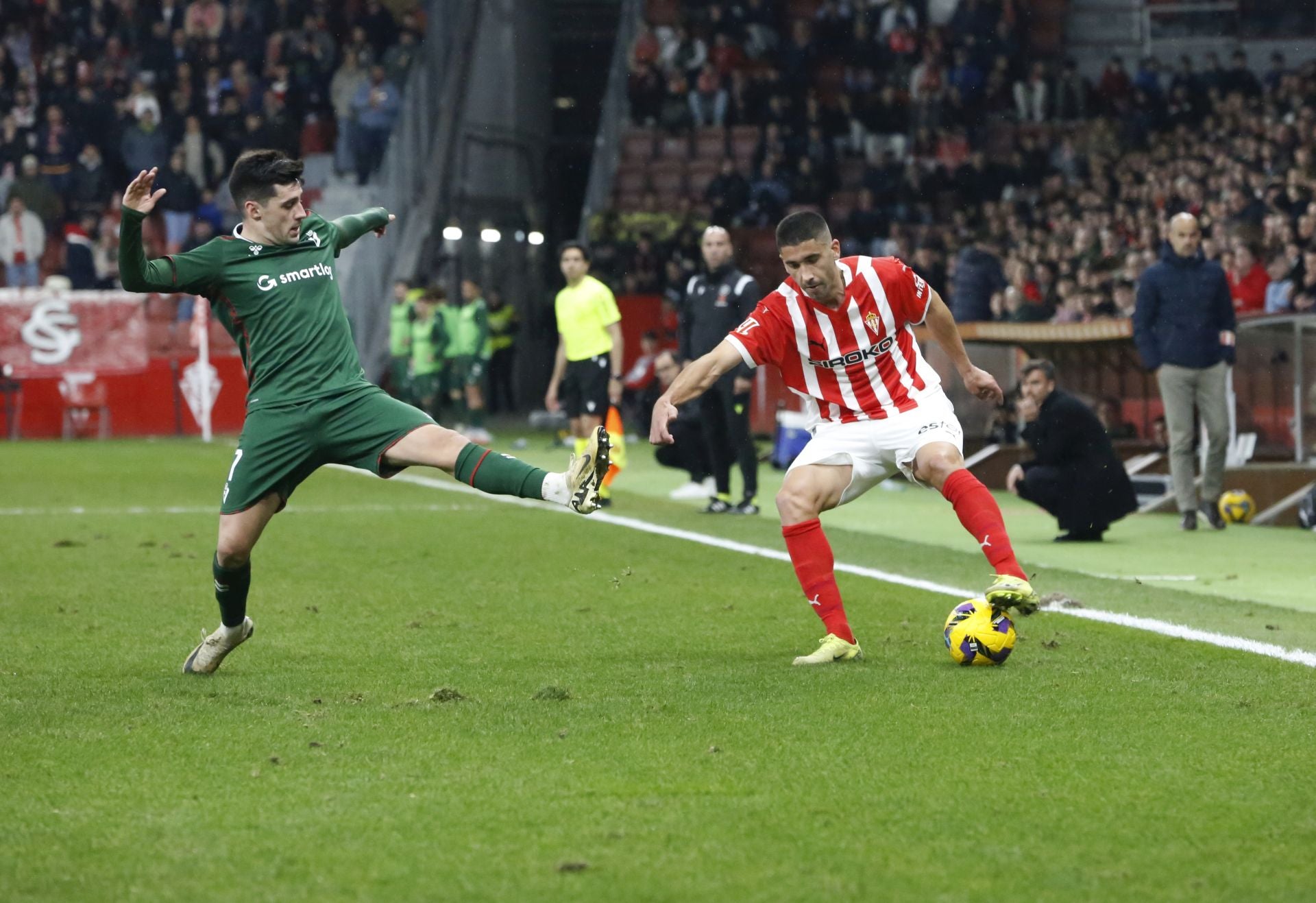 Las mejores jugadas del Sporting 0-0 Eibar, en imágenes