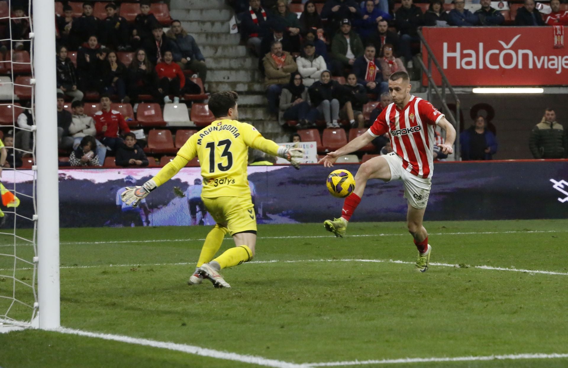 Las mejores jugadas del Sporting 0-0 Eibar, en imágenes