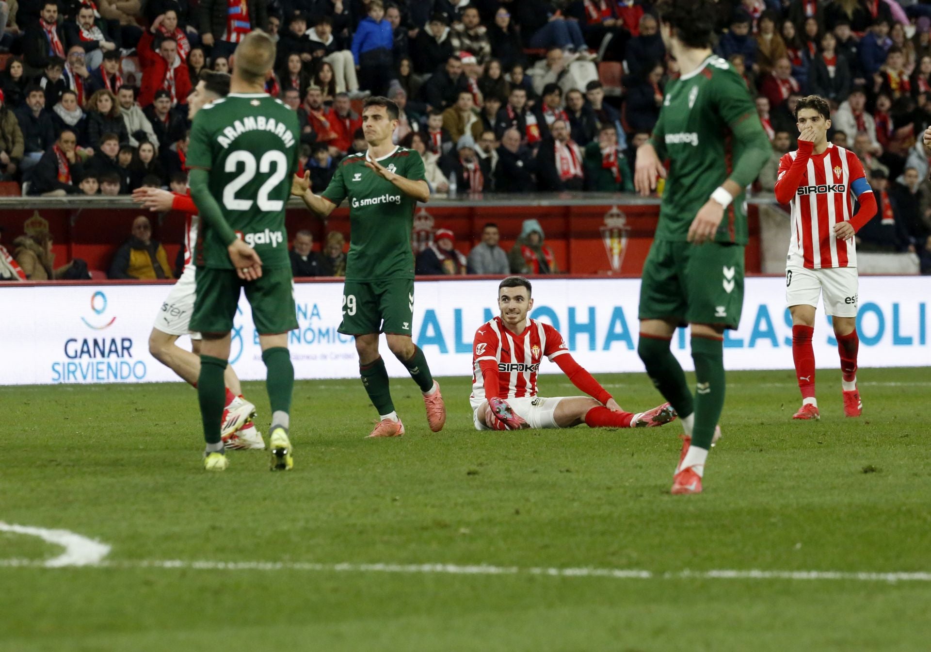 Las mejores jugadas del Sporting 0-0 Eibar, en imágenes