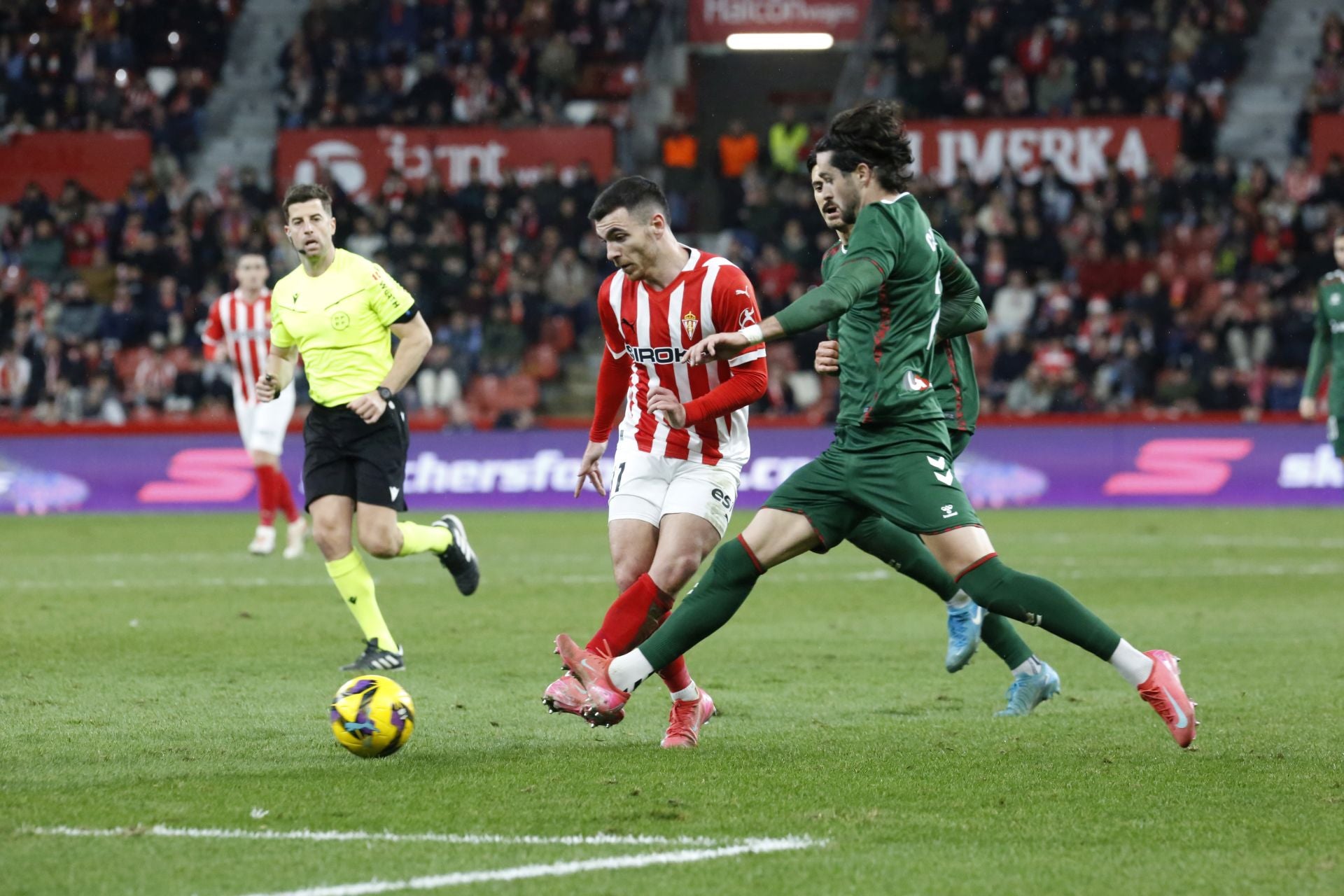 Las mejores jugadas del Sporting 0-0 Eibar, en imágenes