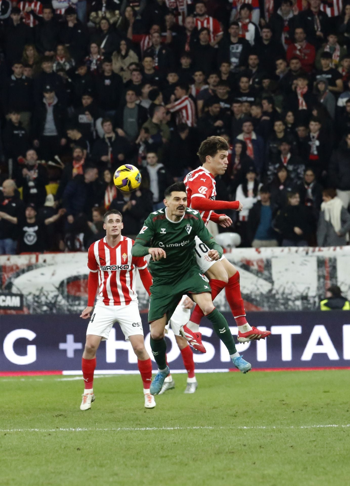 Las mejores jugadas del Sporting 0-0 Eibar, en imágenes