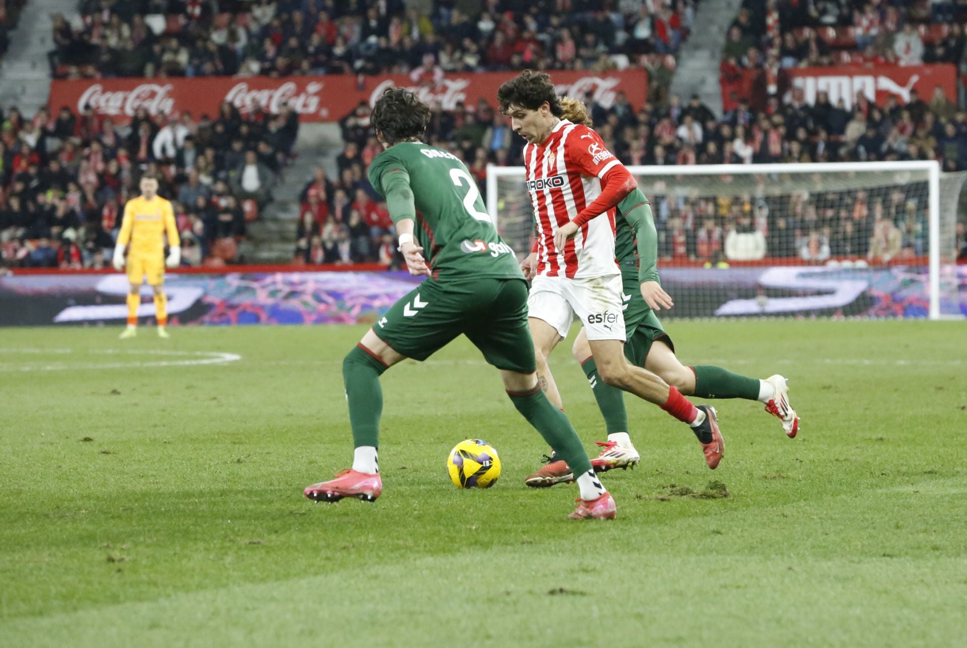 Las mejores jugadas del Sporting 0-0 Eibar, en imágenes