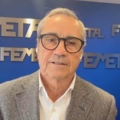 Antonio Fernández-Escandón, presidente de Femetal, felicita a EL COMERCIO