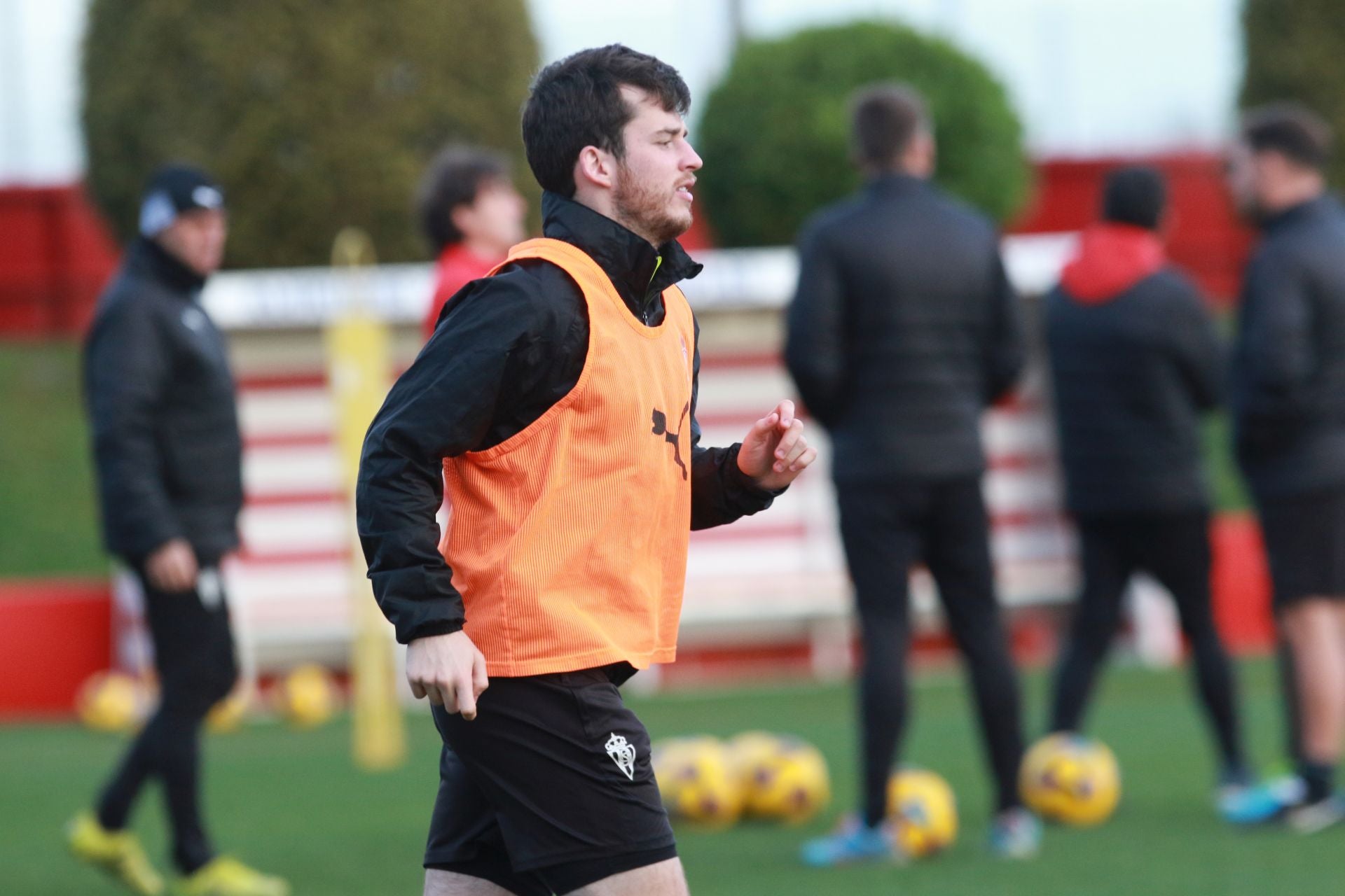 Entrenamiento del Sporting (15/02/2025)