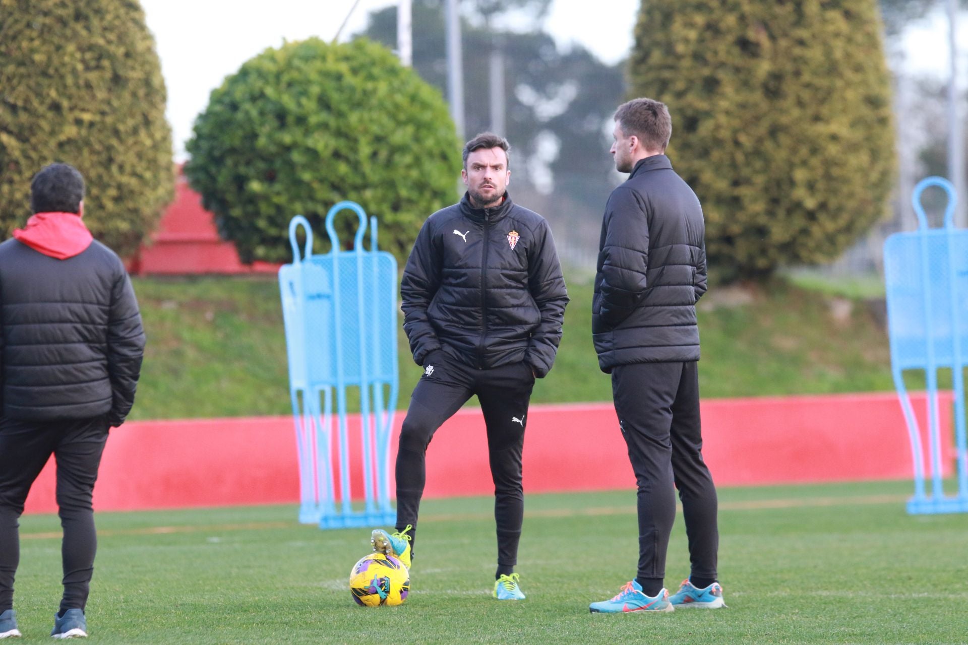 Entrenamiento del Sporting (15/02/2025)