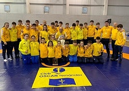 Equipo de Samo del club avilesino.