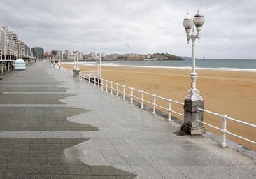 Un calor invisible: las imágenes de las calles desiertas de Asturias durante la pandemia