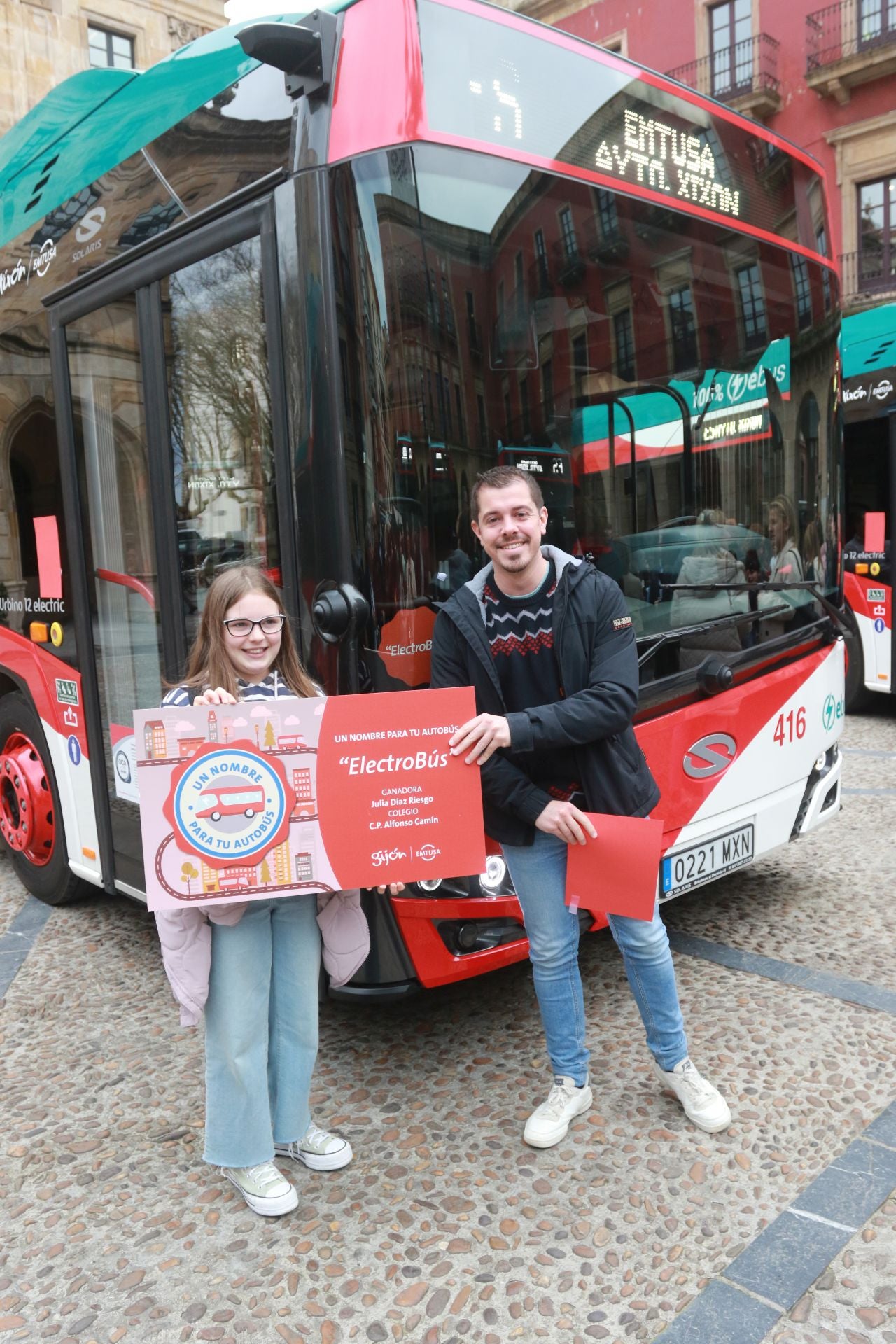 Gijón estrena autobuses: más seguros y eléctricos