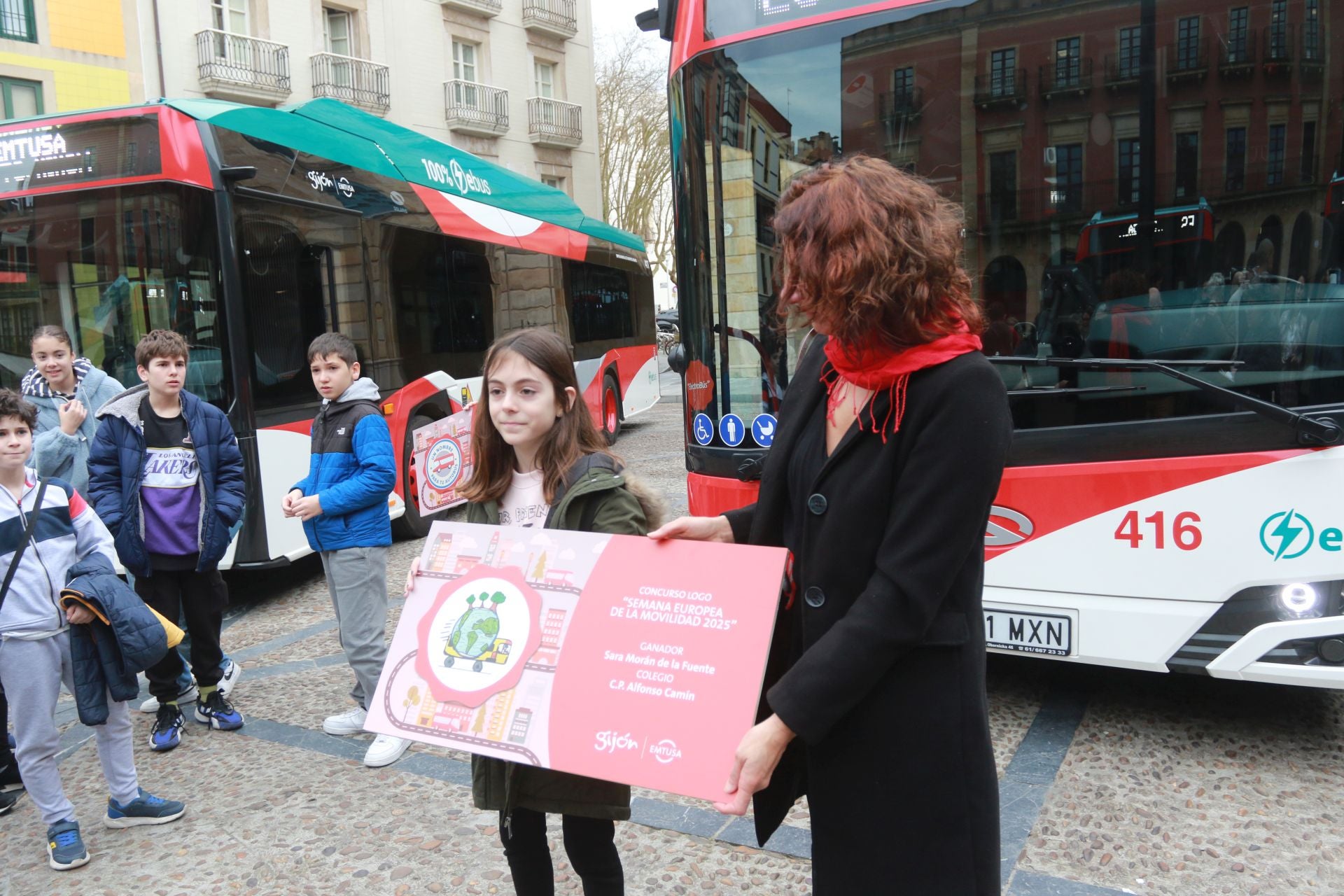 Gijón estrena autobuses: más seguros y eléctricos