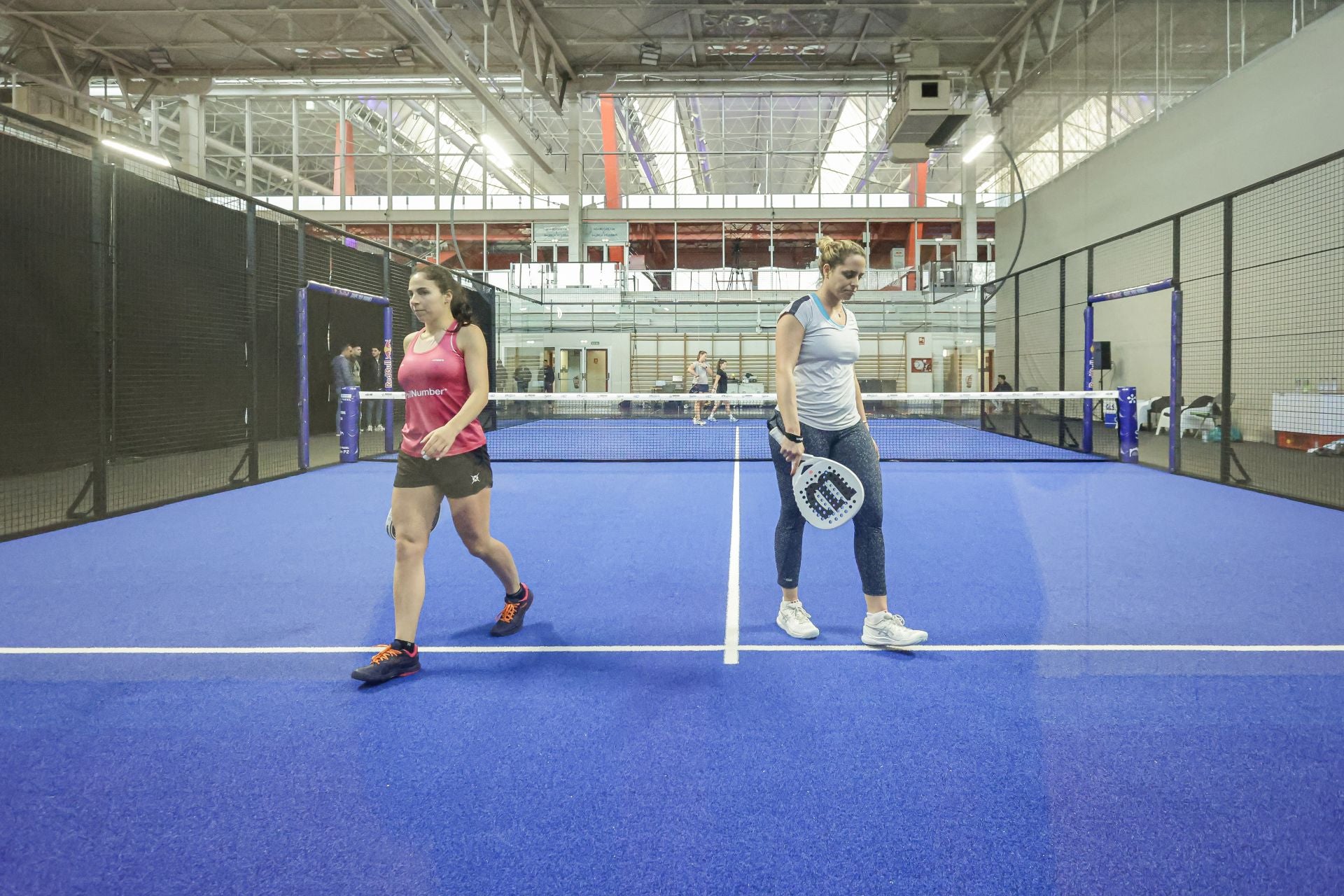 Comienzan los entrenamientos para el Premier Padel Gijón