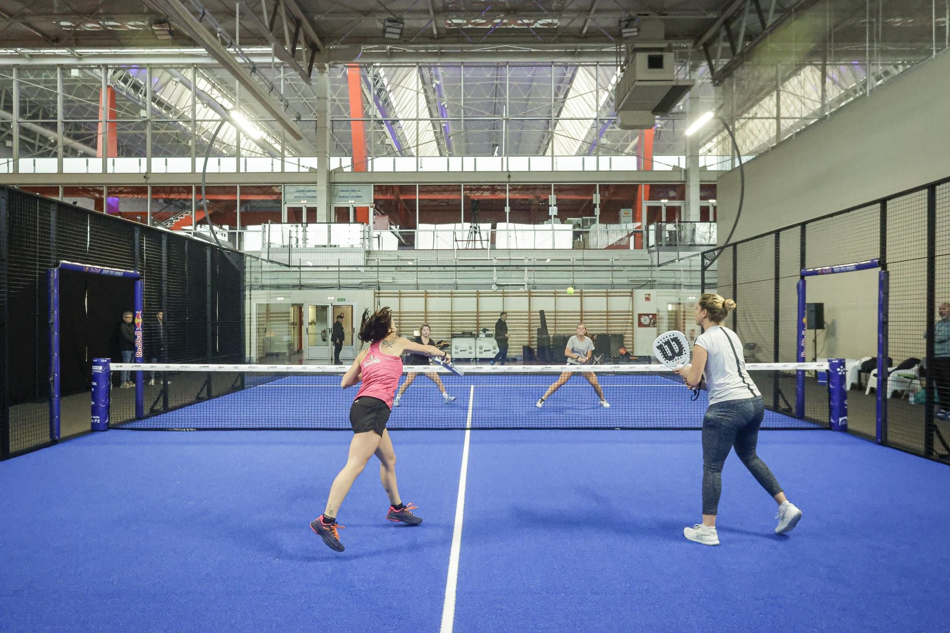 Comienzan los entrenamientos para el Premier Padel Gijón