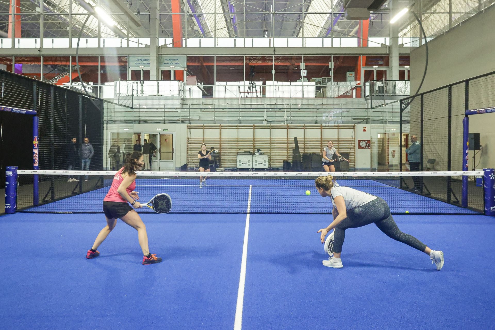 Comienzan los entrenamientos para el Premier Padel Gijón
