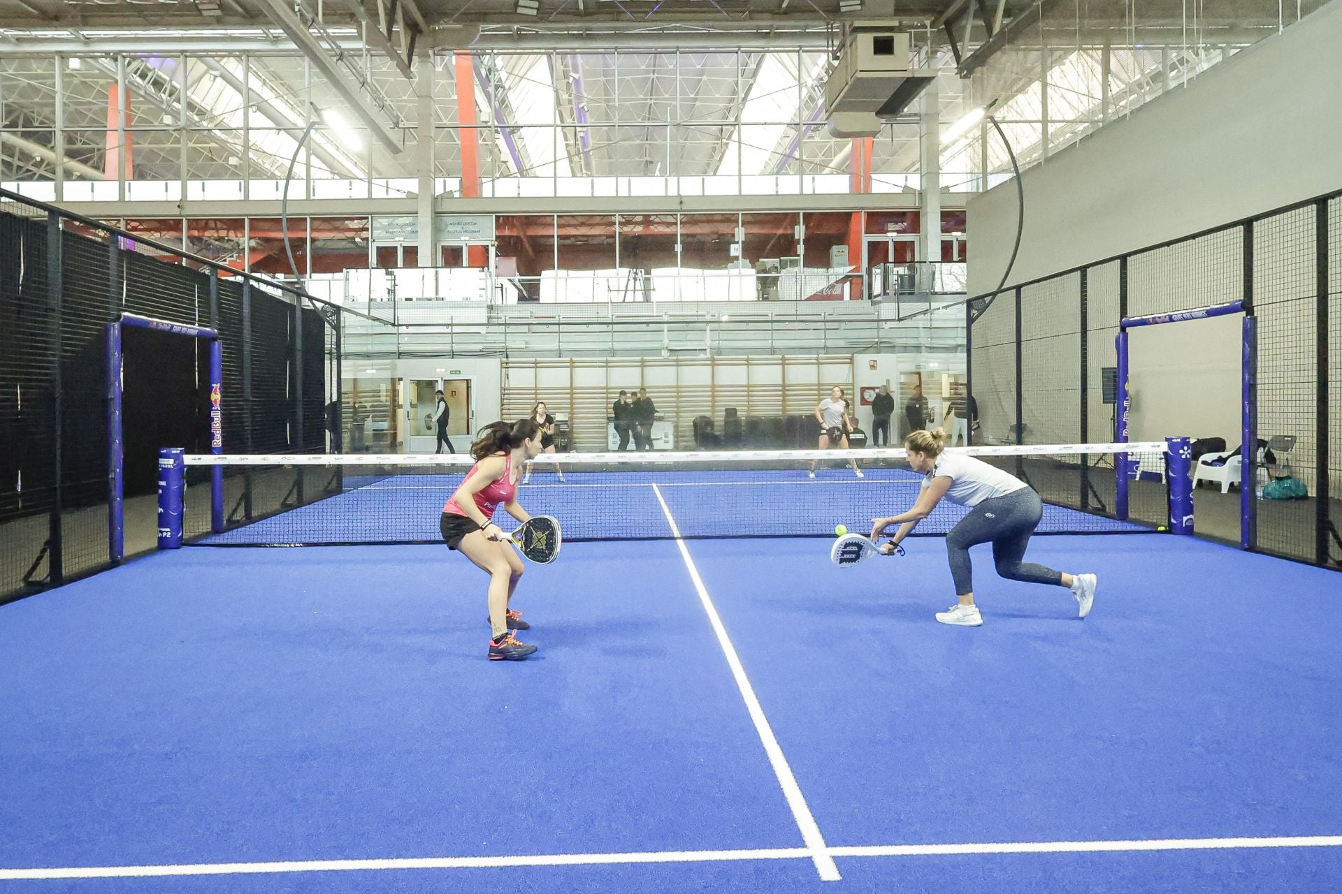 Comienzan los entrenamientos para el Premier Padel Gijón