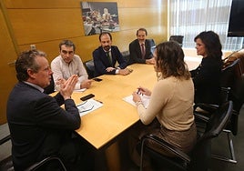 Reunión de Medio Rural con el Polo Tecnológico de la Biomasa.