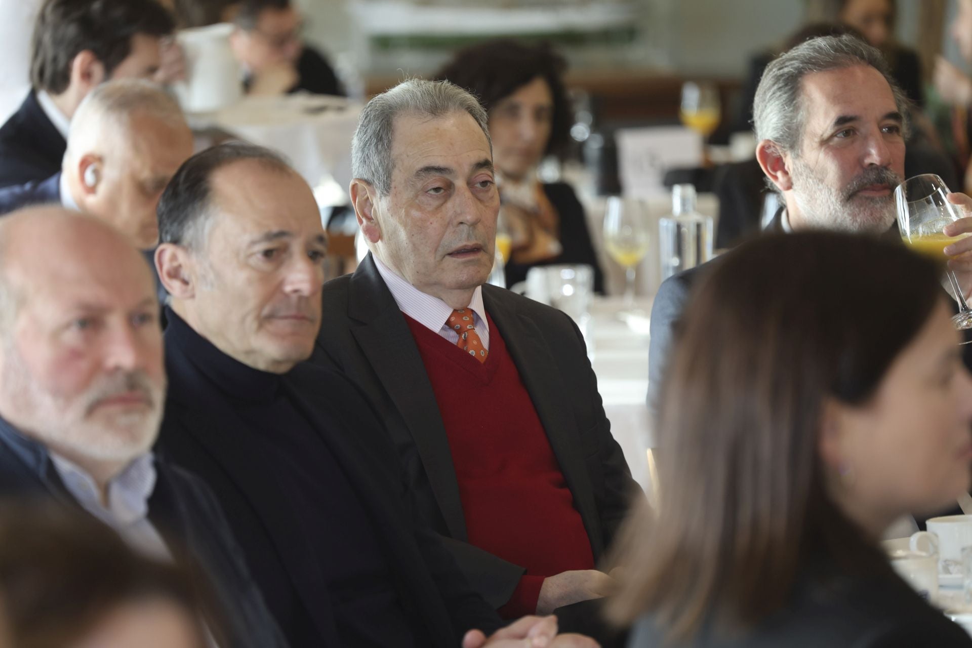 Así fue el encuentro de Adrián Barbón con EL COMERCIO