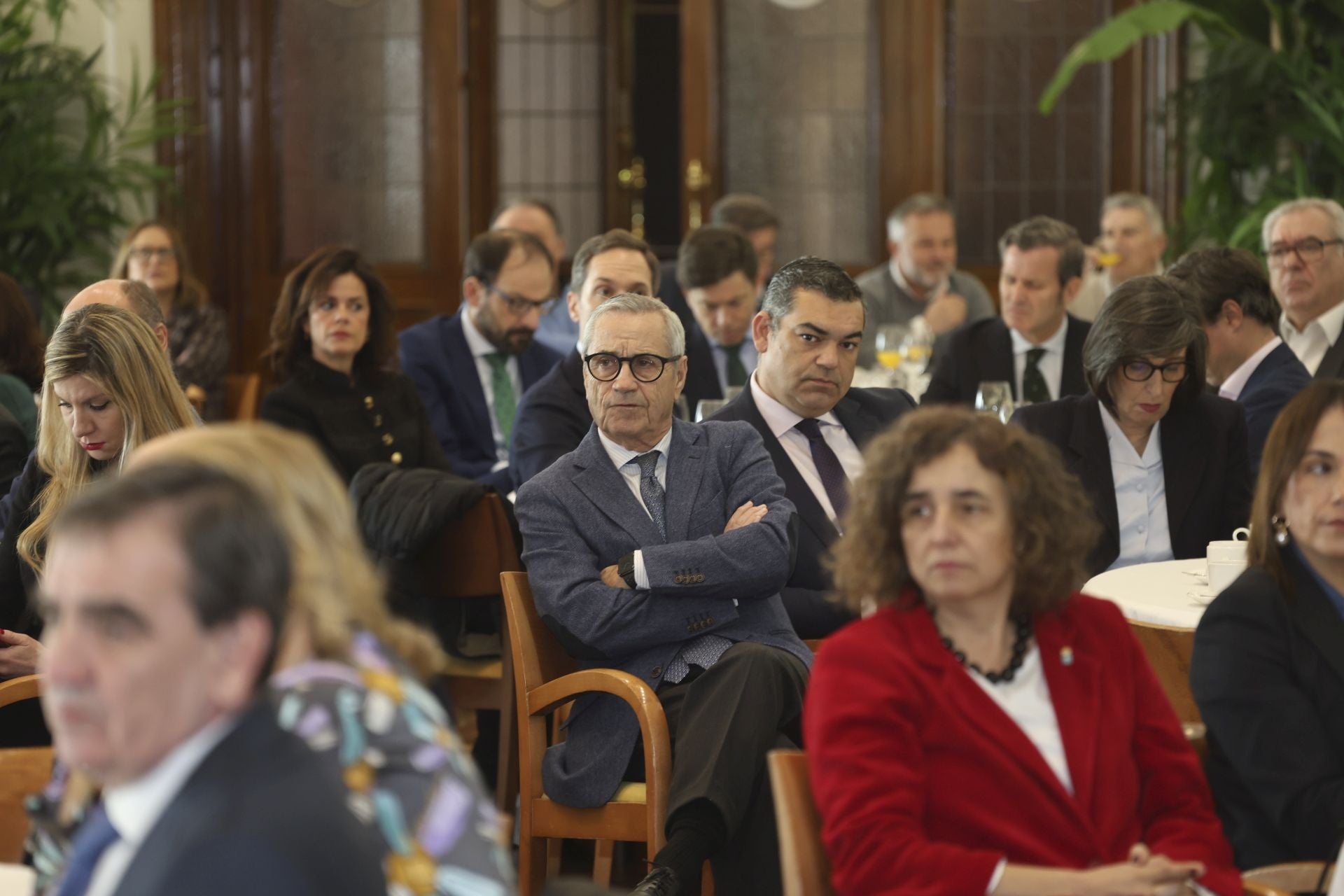 Así fue el encuentro de Adrián Barbón con EL COMERCIO