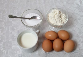 Los ingredientes típicos de la dulcería