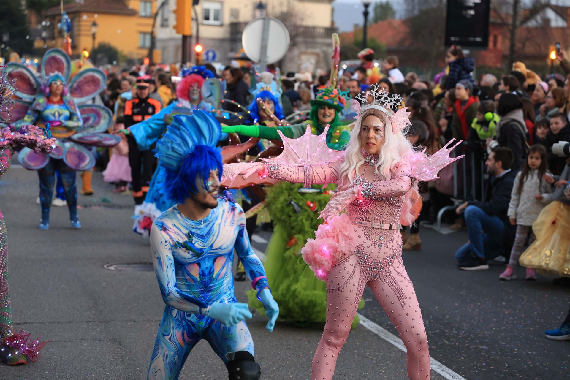 Las mejores imágenes del desfile del Antroxu de Gijón (I)