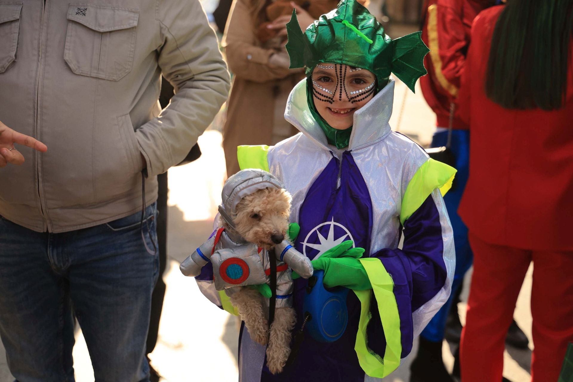 Las mascotas se van de Antroxu en Avilés
