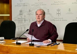 José Cuervas-Mons, en la Junta General.