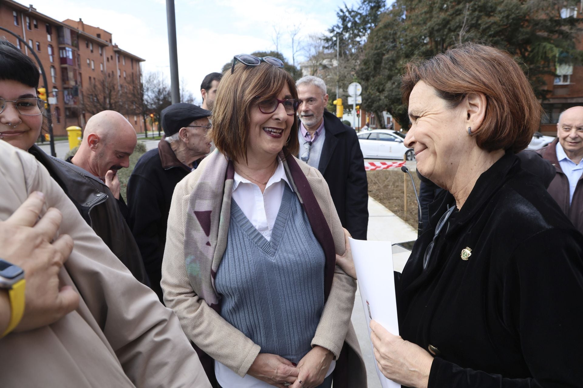 Carmen Álvarez ya es eterna en Gijón: «Es un acto de justicia con mayúsculas»