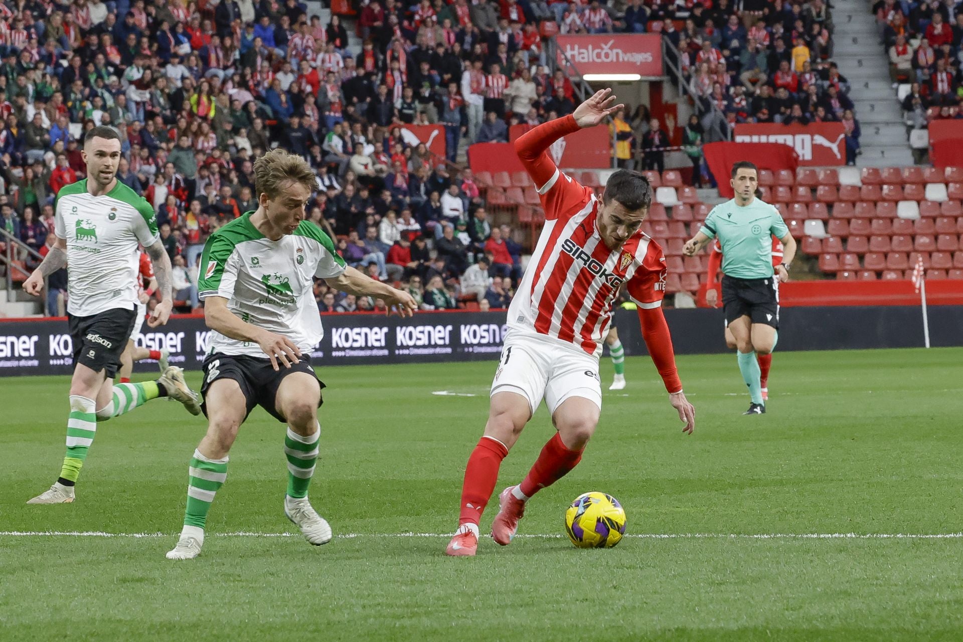 Fotos: Las mejores jugadas del Sporting de Gijón - Racing de Santander