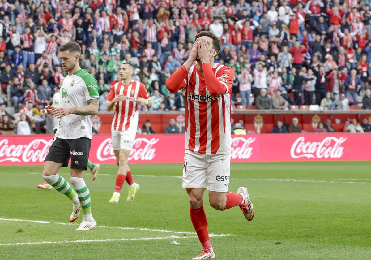 Fotos: Las mejores jugadas del Sporting de Gijón - Racing de Santander