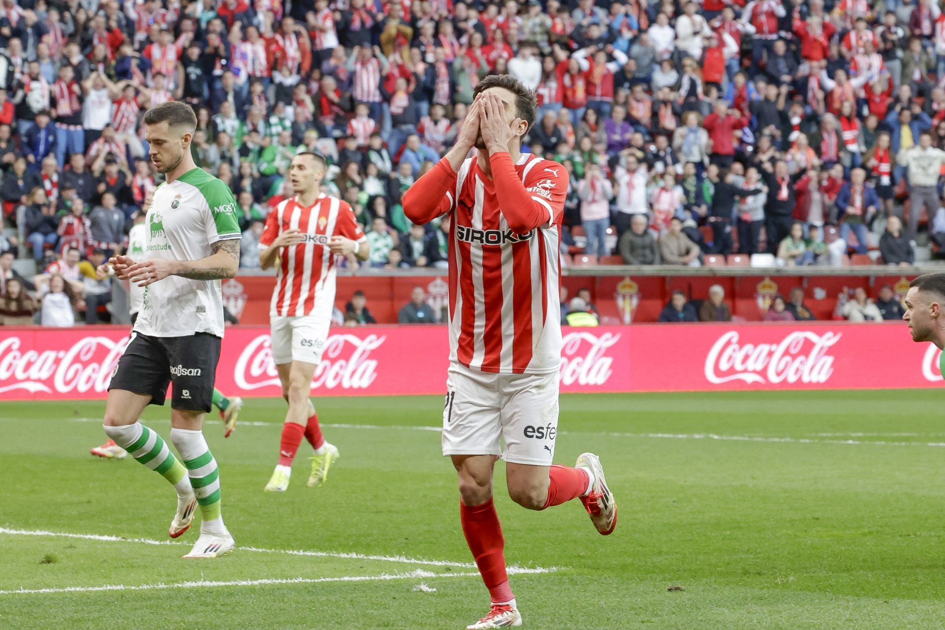 Fotos: Las mejores jugadas del Sporting de Gijón - Racing de Santander