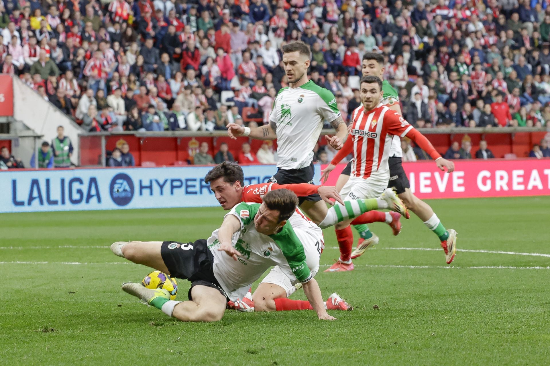 Fotos: Las mejores jugadas del Sporting de Gijón - Racing de Santander