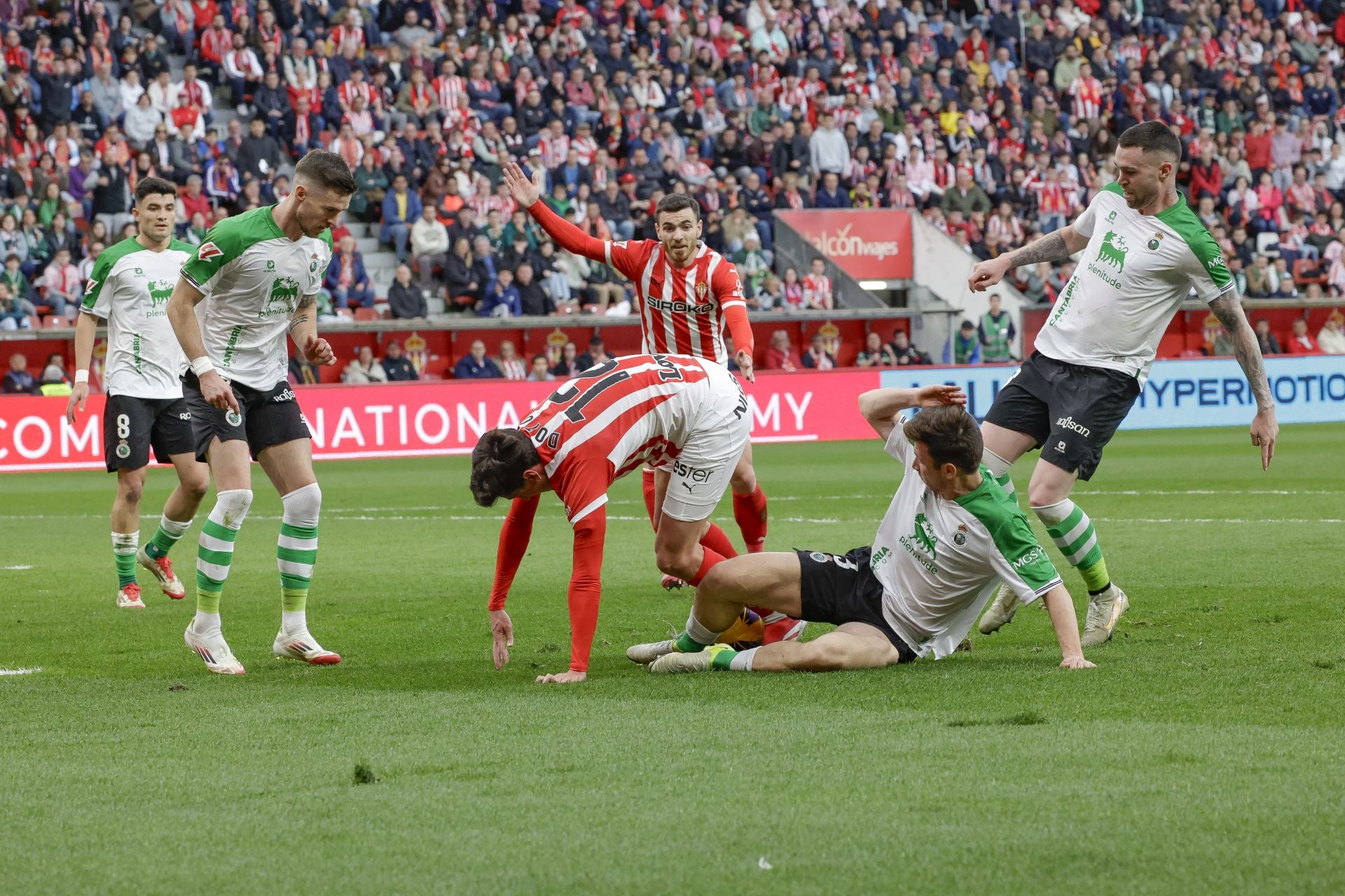 Fotos: Las mejores jugadas del Sporting de Gijón - Racing de Santander