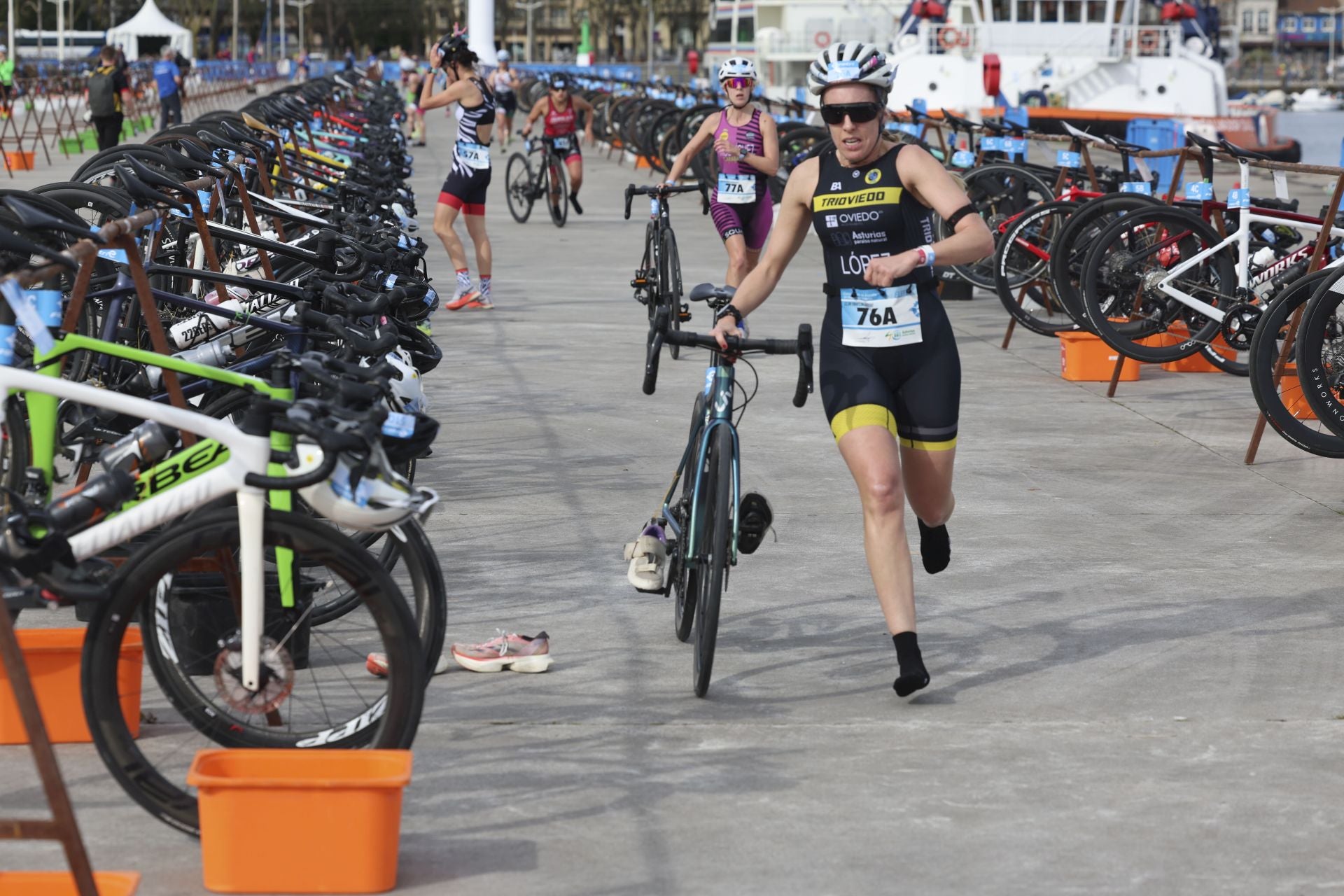 Avilés vibra con el Duatlón: las mejores fotos