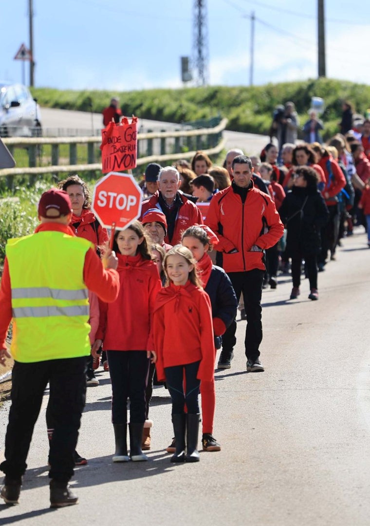 Imagen - Marcha por la zona rural de Gozón