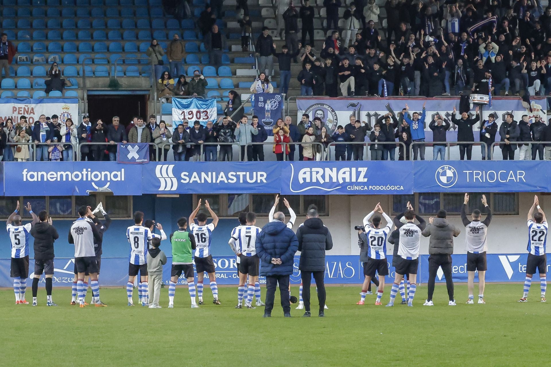 Las mejores imágenes del Real Avilés 1-0 Pontevedra