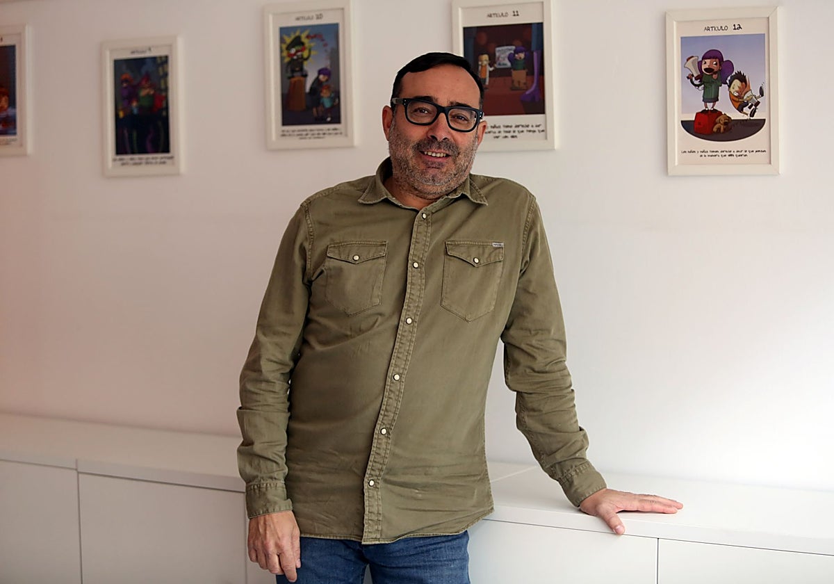 Ángel Rey, director de la asociación Trama Oviedo.