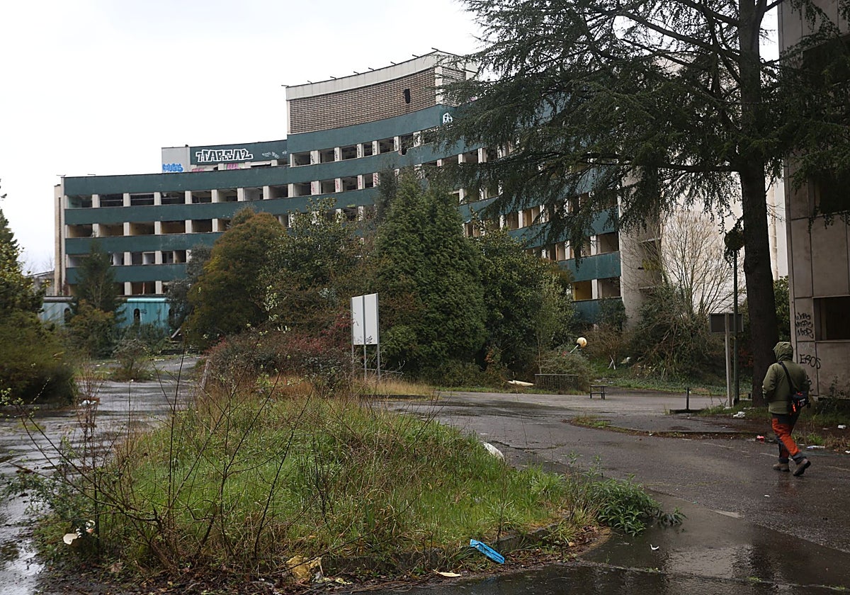El antiguo complejo sanitario de EL Cristo, cuyos terrenos se expropiaron de manera forzosa en 1943.