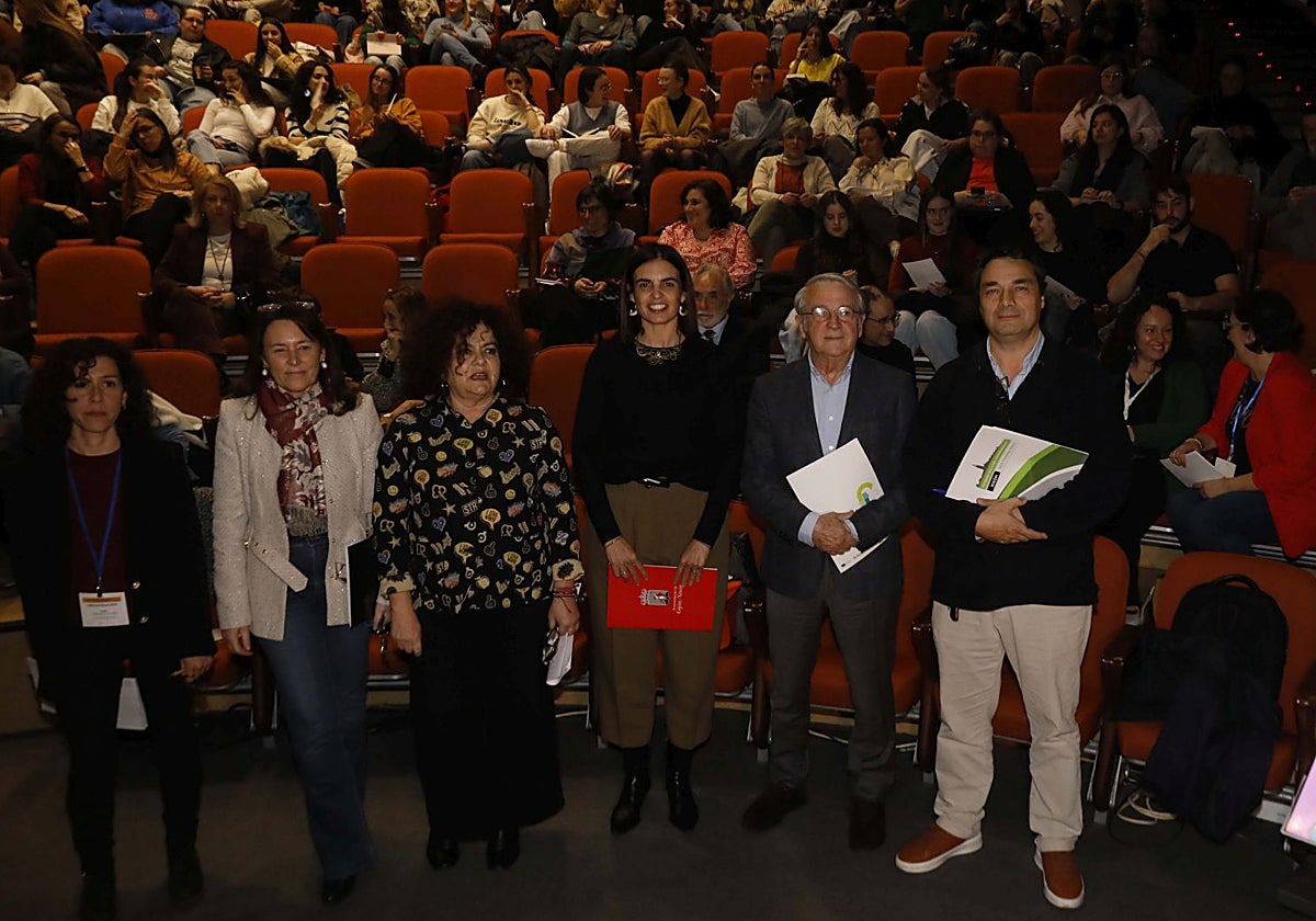 La consejera de Derechos Sociales en el acto del Día Mundial del Trabajo Social.