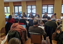 Reunión de la mesa sectorial de Educación del Principado.