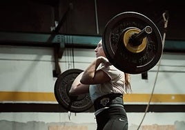 Ángela Pumariega, a tope en la competición mundial de CrossFit