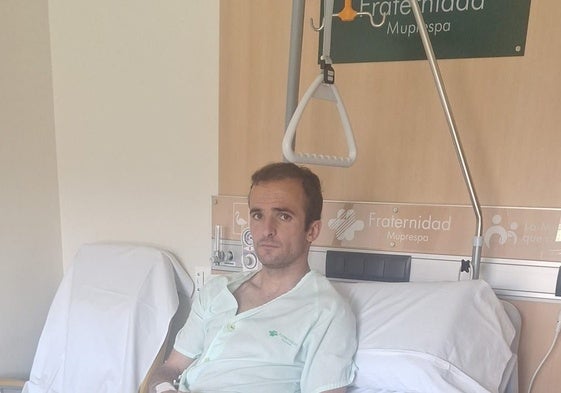 Damián Castaño se recupera de la grave cornada en Madrid