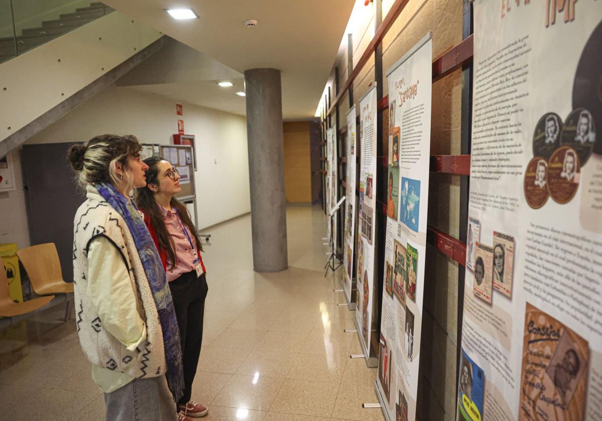 La exposición se puede ver en el Centro de Servicios Universitarios.