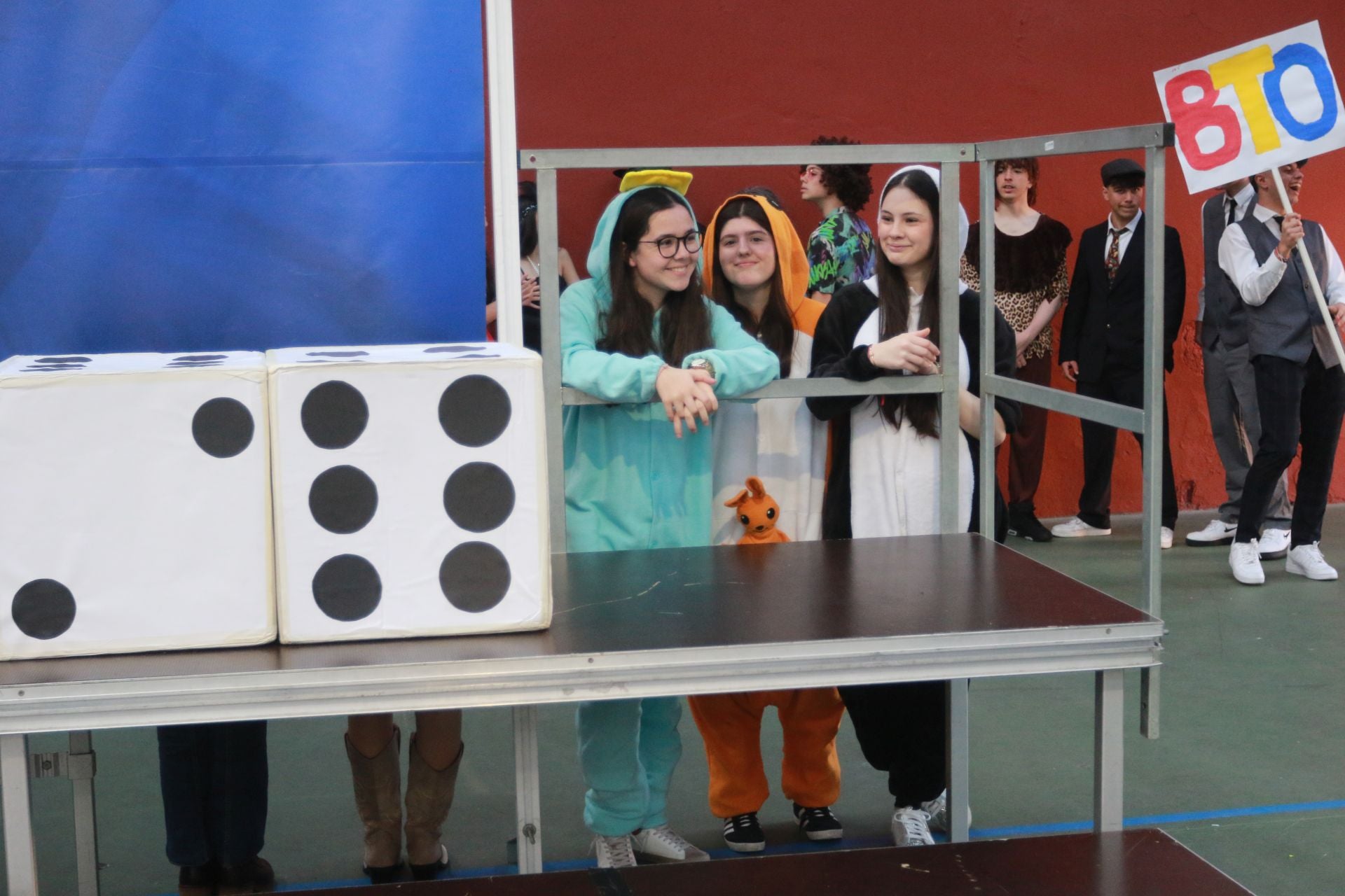 Fiestas colegiales en la Inmaculada de Gijón