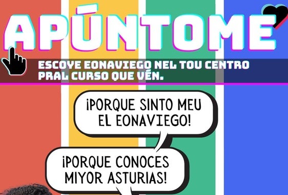 'Apúntome', la campaña del Principado para incentivar la matriculación en asturiano y eonaviego
