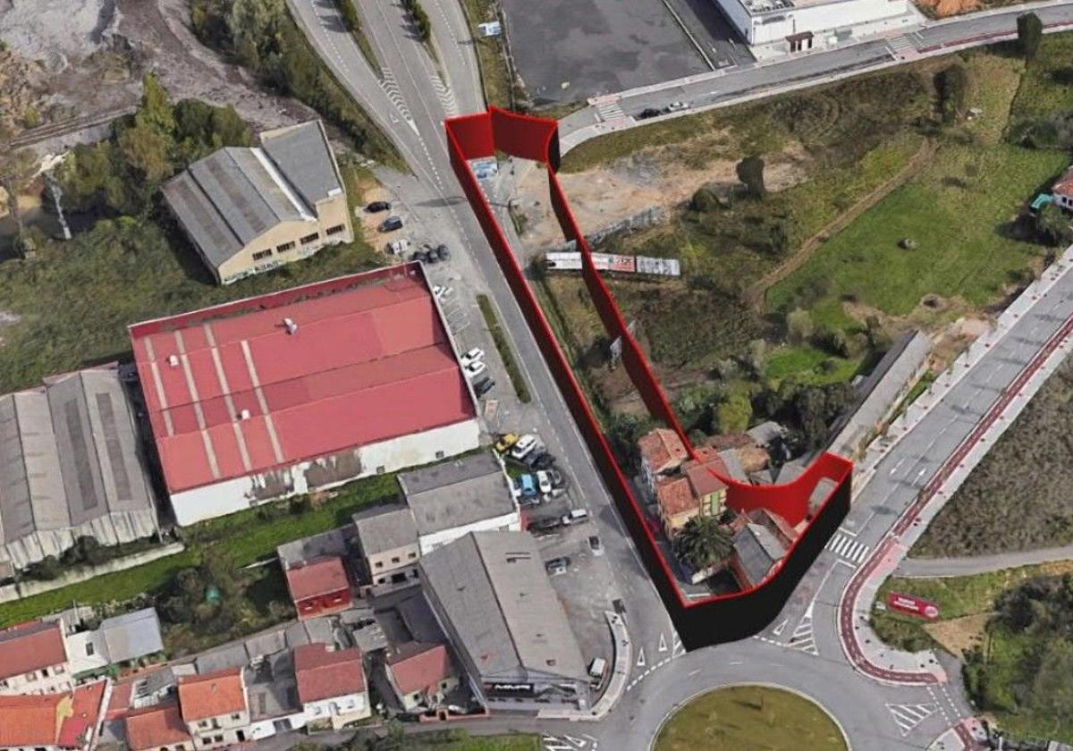 Luz verde a la urbanización de Lugones Norte con la ampliación de la rotonda de El Castro