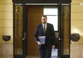 Adrián Barbón, presidente del Principado.