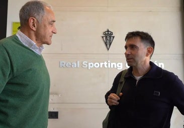 Vídeo | «Aquí todos te vamos a ayudar»: así fue el recibimiento en Mareo a Asier Garitano