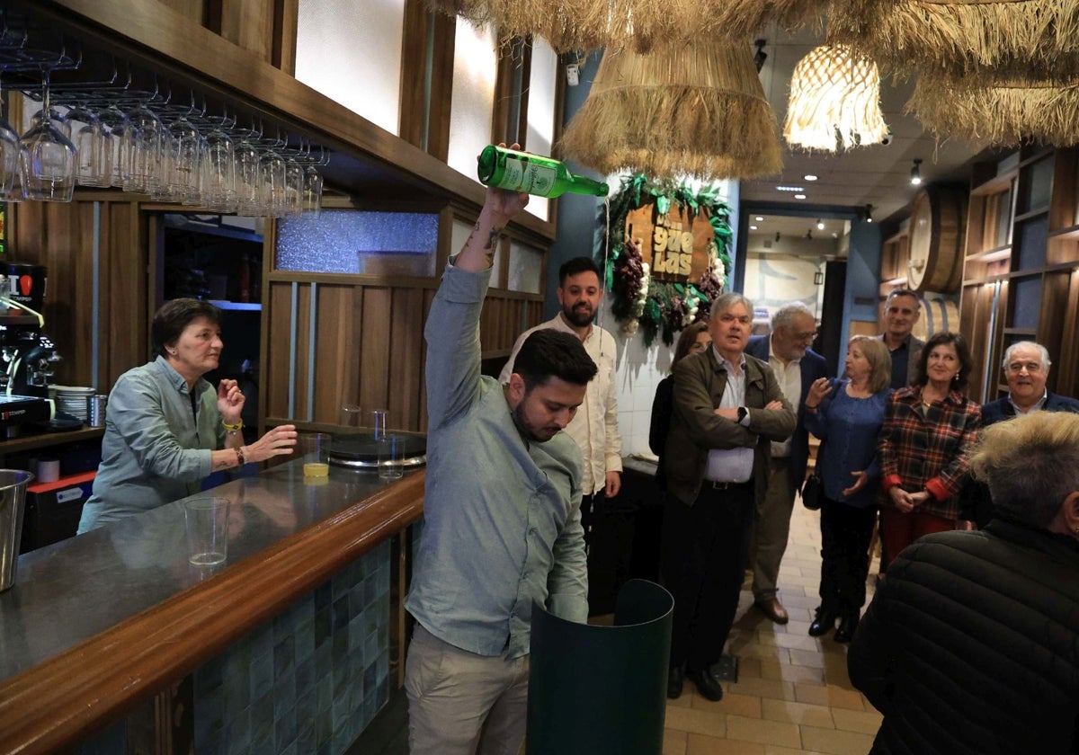 Reabre la sidrería Las Güelas, una nueva apuesta en la calle Gascona de Oviedo