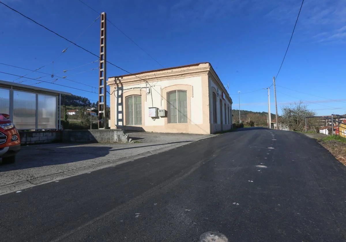 La estación de Cancienes.