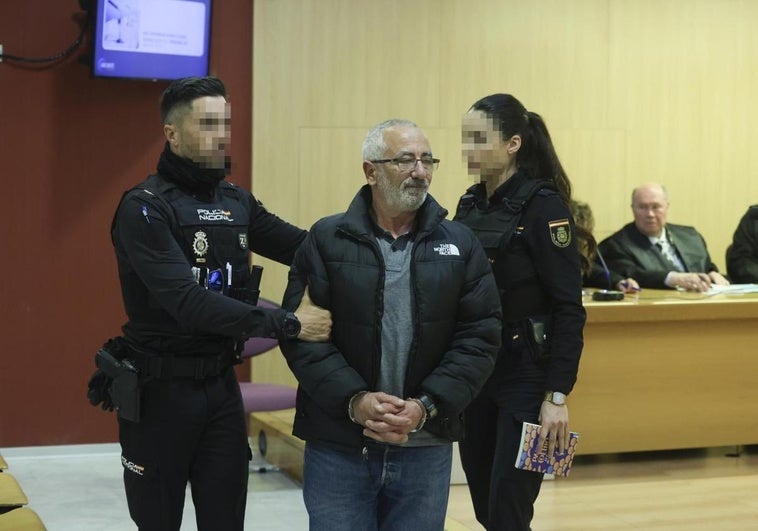 Felipe A. R. tras ser declarado culpable.