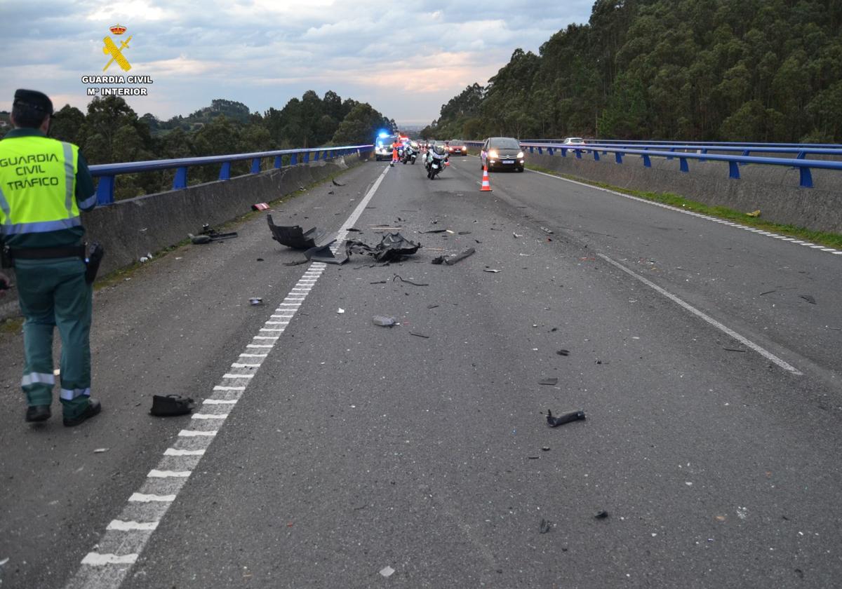 Investigan por homicidio imprudente a un camionero de Gijón tras un accidente en el que murió arrollado un conductor
